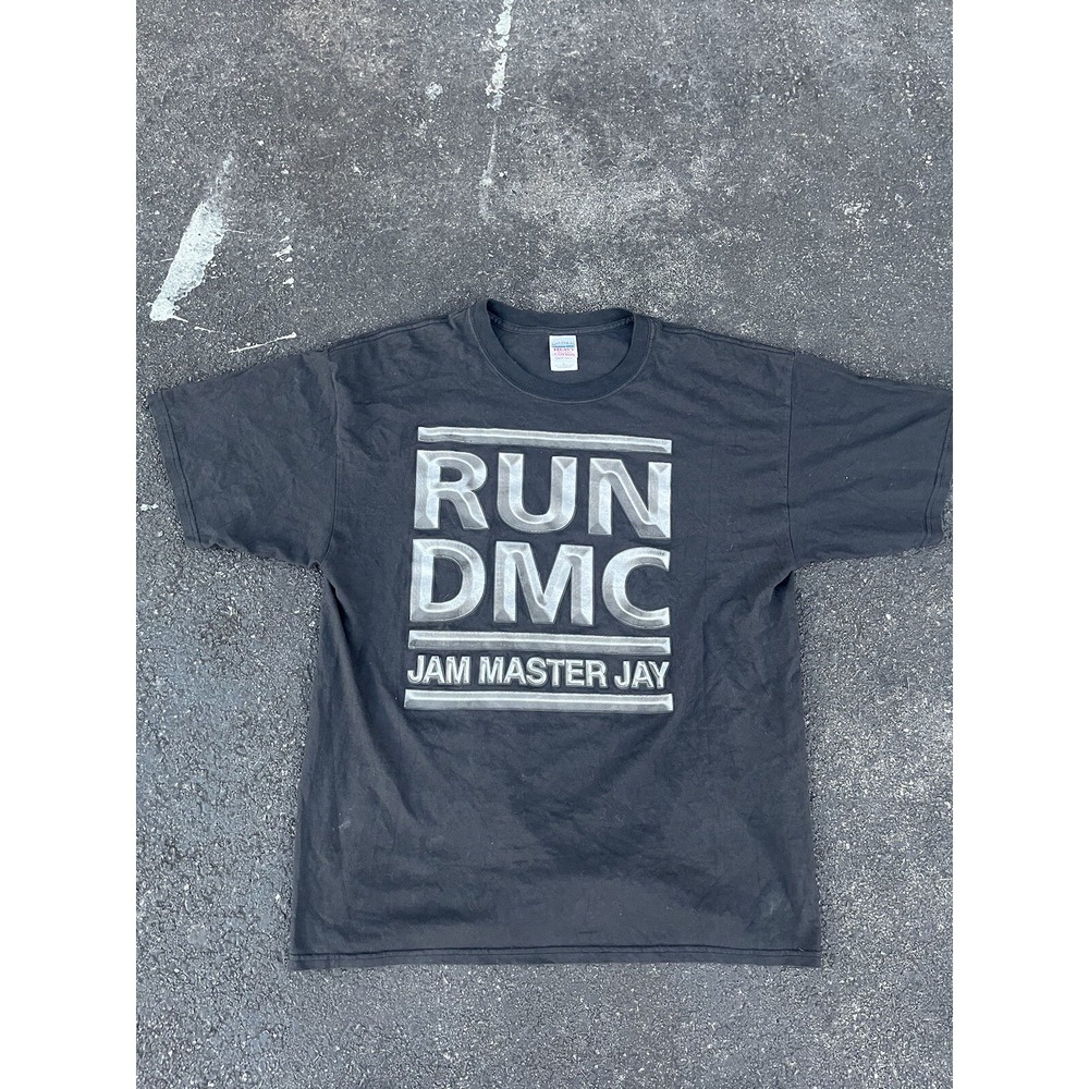 Run DMC Jam Master Jay  Vintage Rare T Shirt Size XL